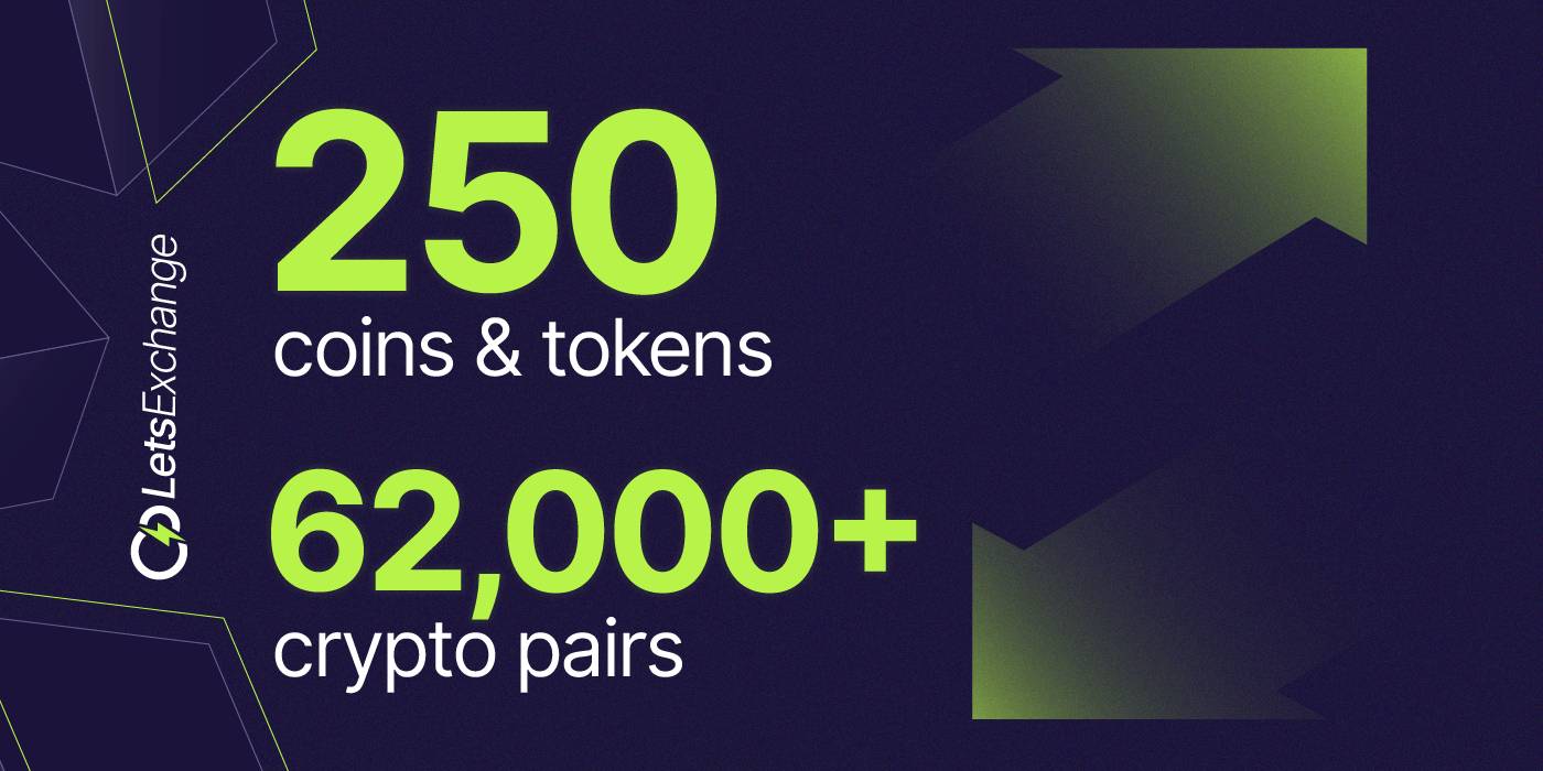 Just Listed: Meet and Swap 21 New Coins on LetsExchange