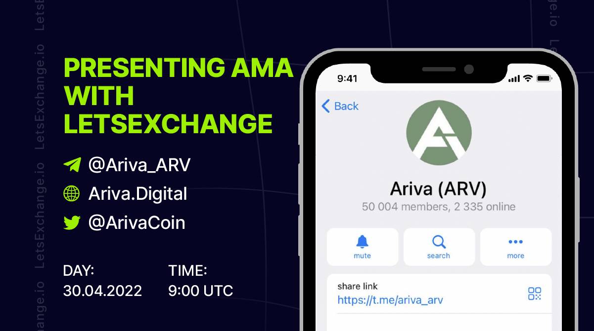AMA Recap: LetsExchange x ARIVA DIGITAL | LetsExchange.io