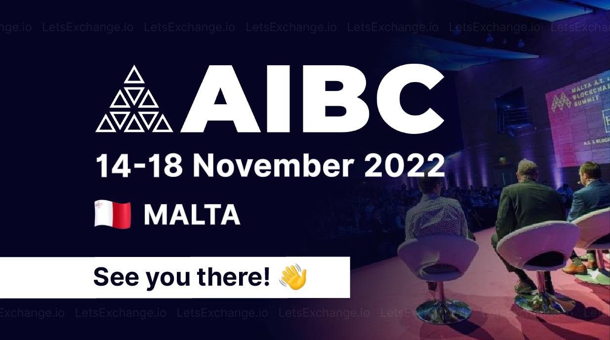LetsExchange Will Participate in the AIBC 2022 in Malta