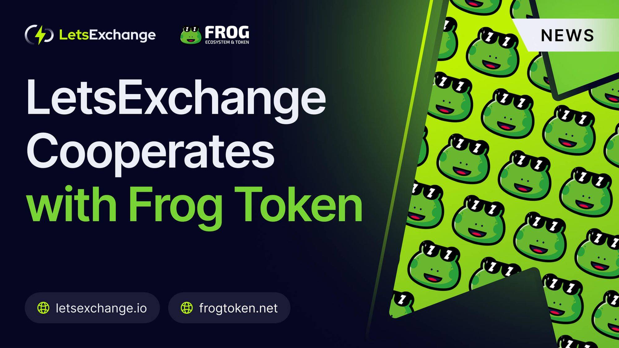 LetsExchange to Cooperate with the Frog Token | LetsExchange