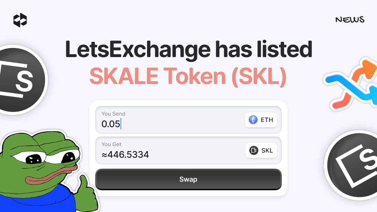 LetsExchange Has Listed the SKALE Token (SKL) | LetsExchange