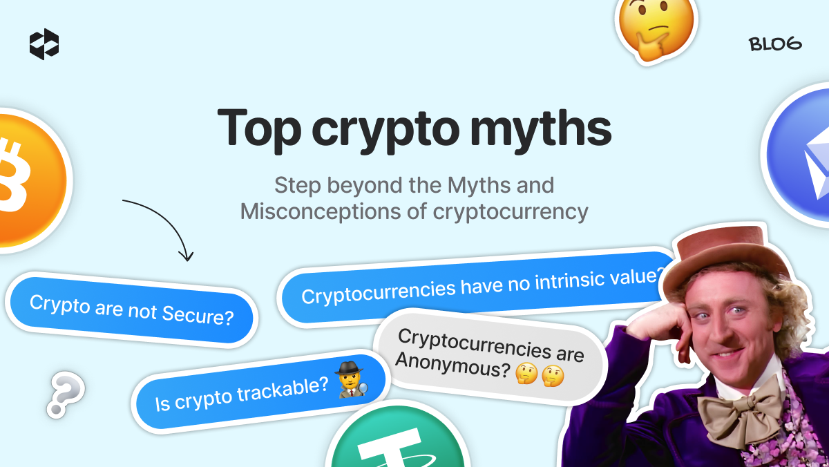 The Most Common Crypto Myths | LetsExchange blog