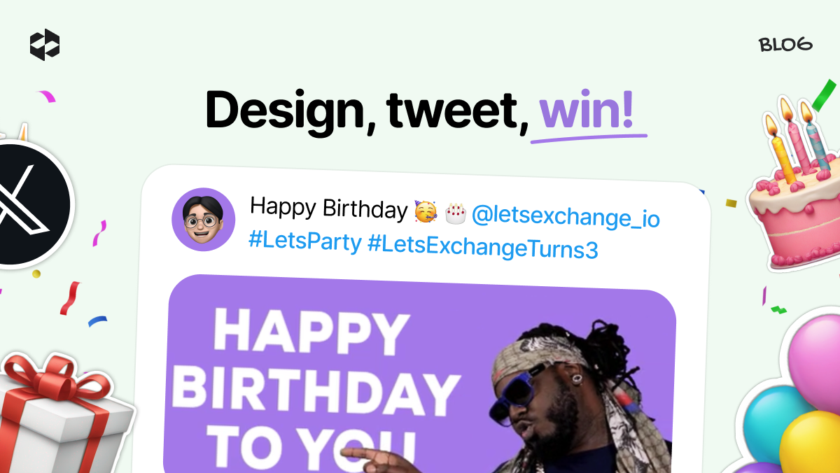LetsExchange Graphics Greetings Contest!