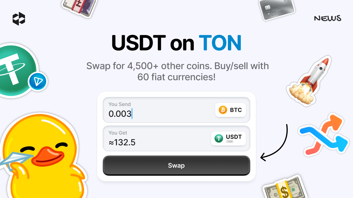 USDT on the TON Network is now available on LetsExchange | LetsExchange blog