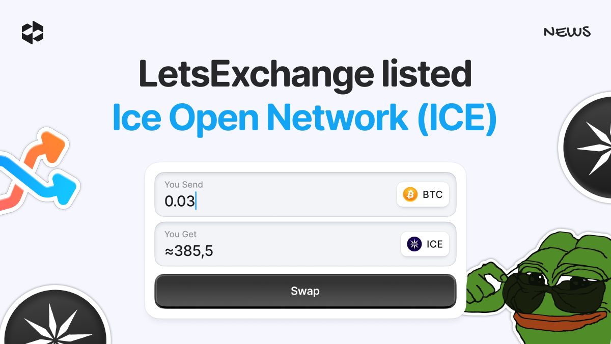 The ICE token is now listed on LetsExchange | LetsExchange