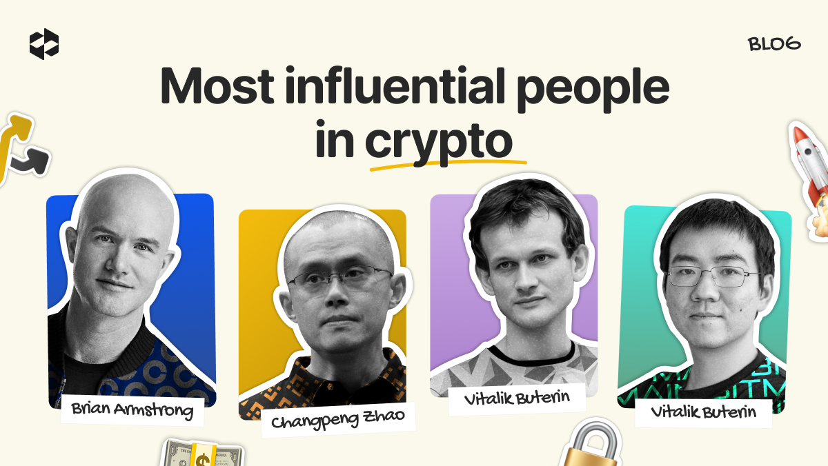 Most influential people in the world of crypto | LetsExchange blog