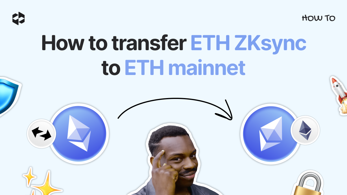 How to transfer ETH ZKsync to ETH mainnet | LetsExchange