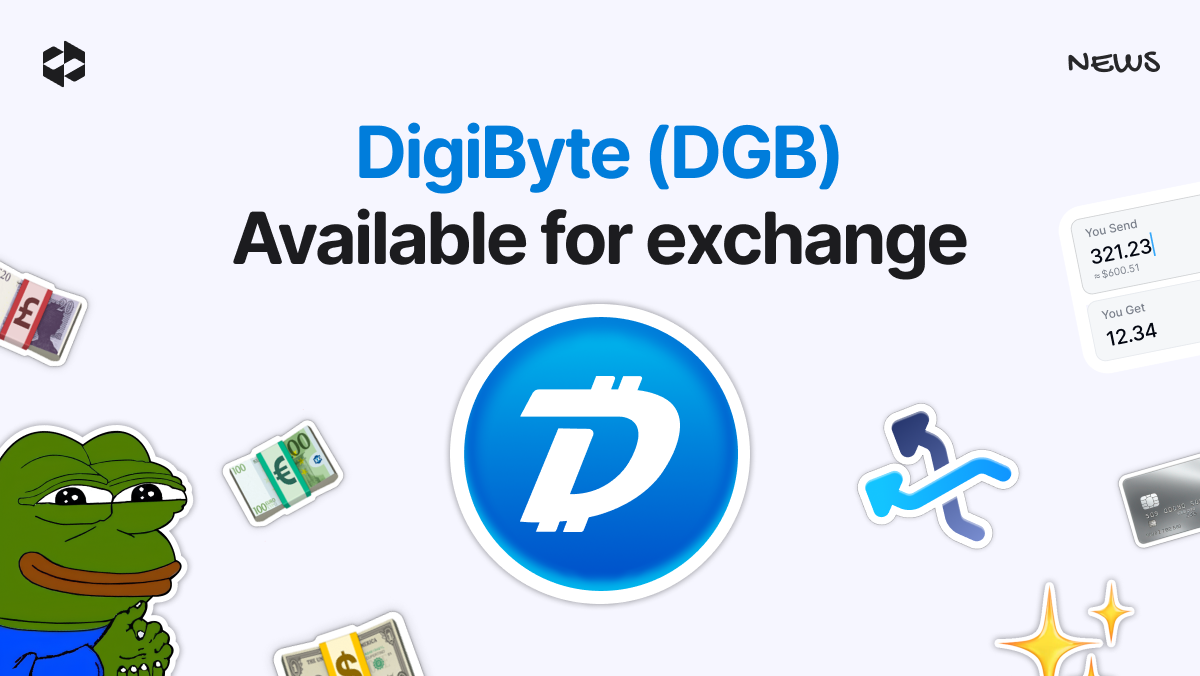 LetsExchange has listed DGB | LetsExchange