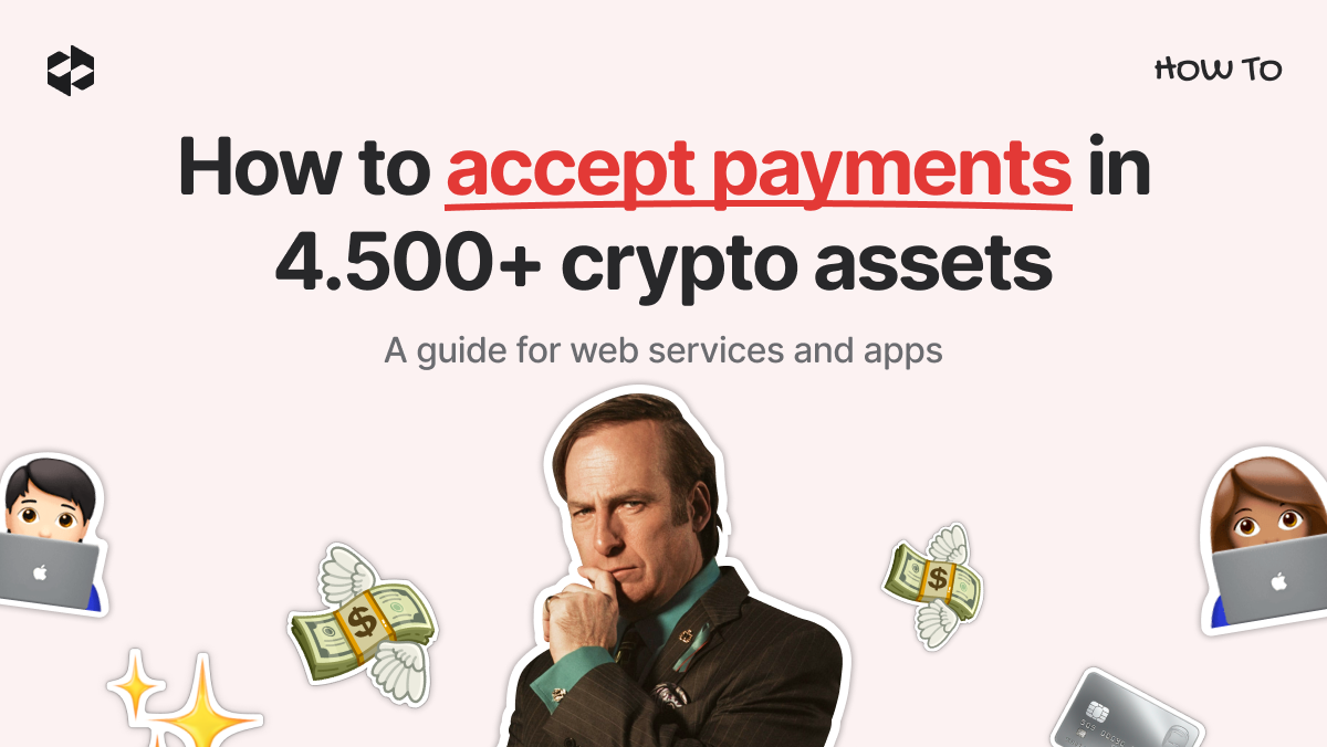 How can web services accept payments in 4,000 cryptocurrencies