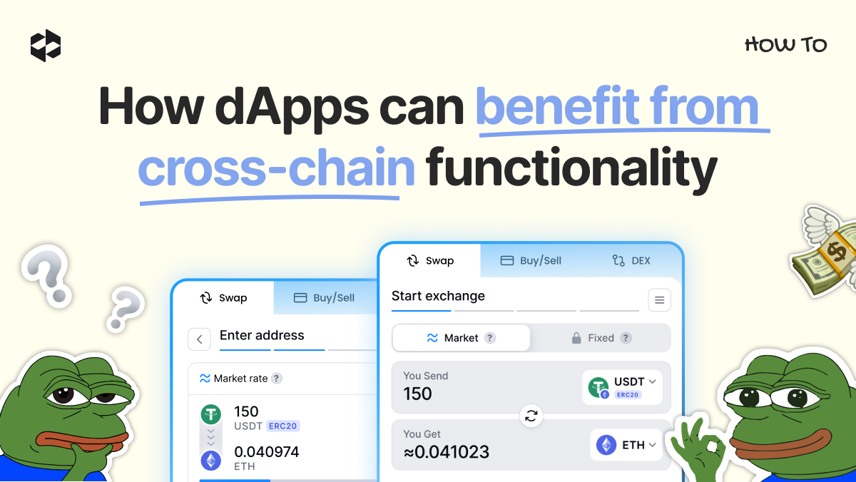 How dApps can benefit from cross-chain swaps by integrating the LetsExchange widget | LetsExchange