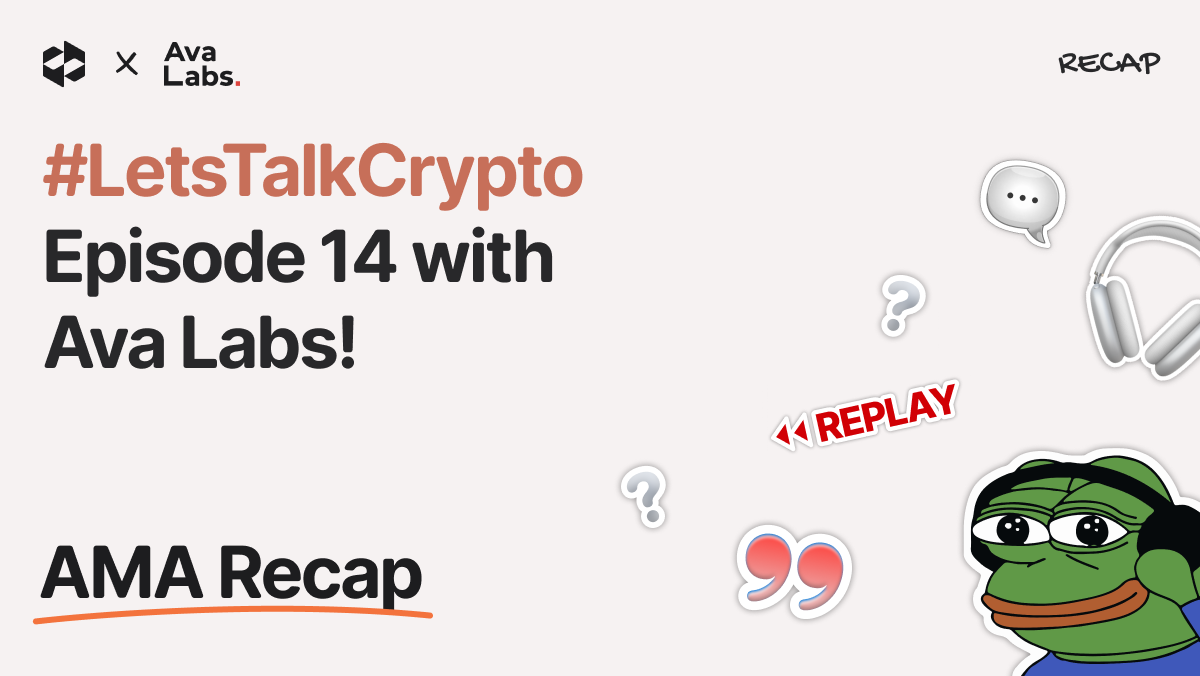 AMA with LetsExchange and Ava Labs | LetsExchange blog