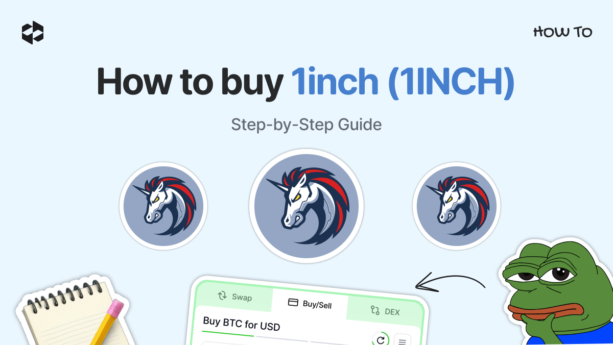 How to buy 1INCH | LetsExchange blog