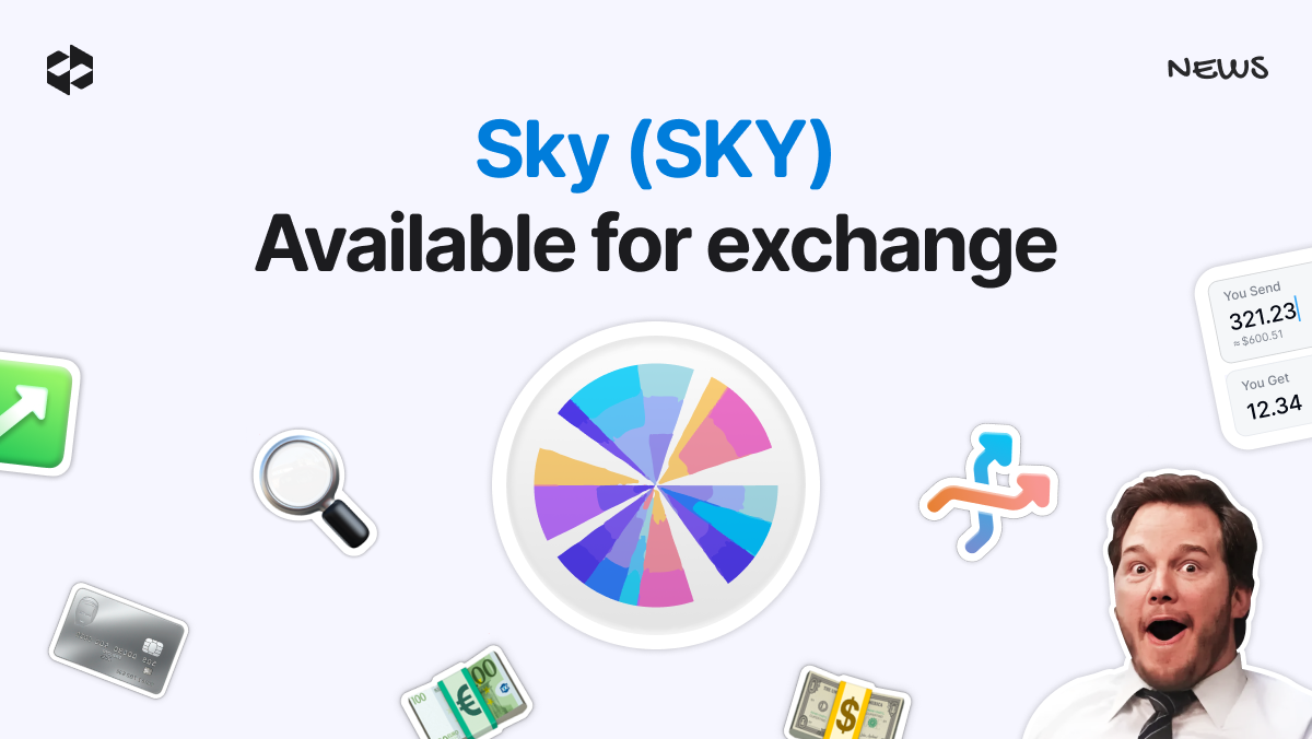 Crypto users can now swap SKY on LetsExchange | LetsExchange