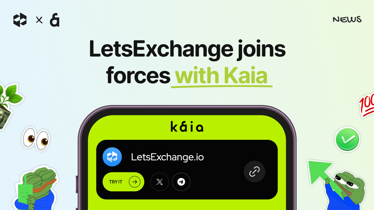 LetsExchange joins the Kaia Ecosystem as a partner to enhance Web3 accessibility | LetsExchange
