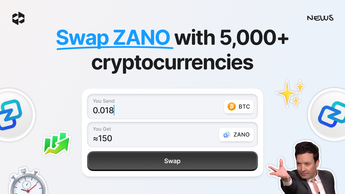 ZANO is now listed on LetsExchange | LetsExchange