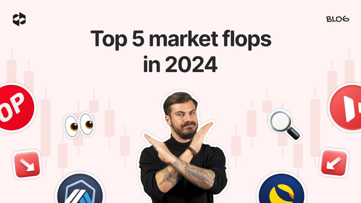 Top 5 crypto losers of 2024 | LetsExchange blog