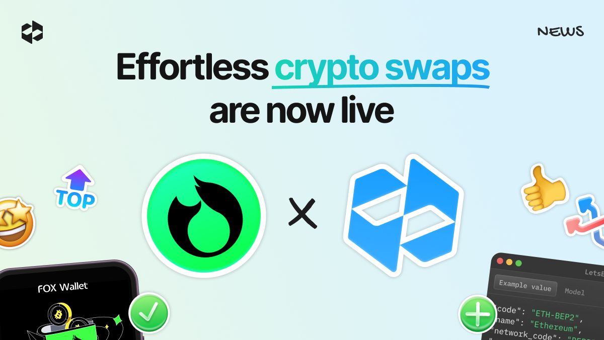 FoxWallet has added the LetsExchange exchange widget to the Discovery Page dapp store for seamless crypto swaps | LetsExchange