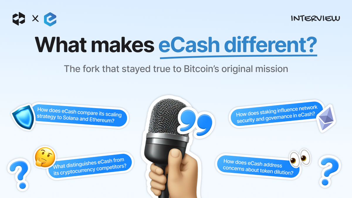 Interview with the eCash team | LetsExchange blog