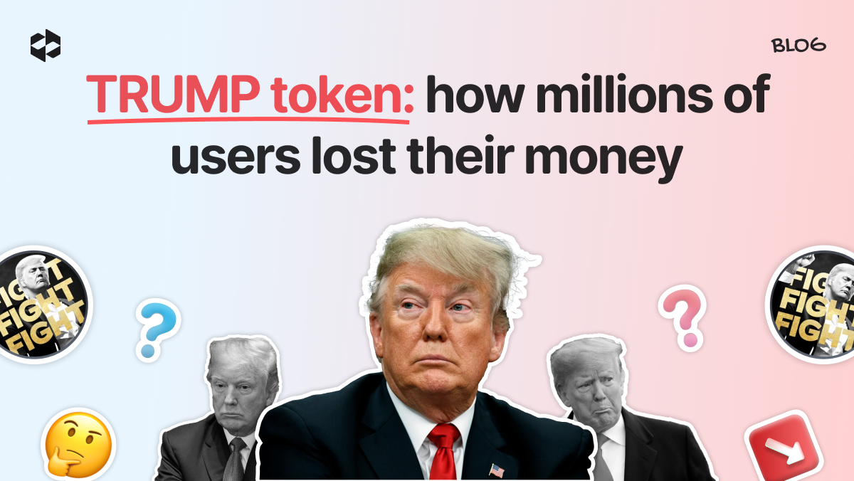 TRUMP token scam | LetsExchange blog