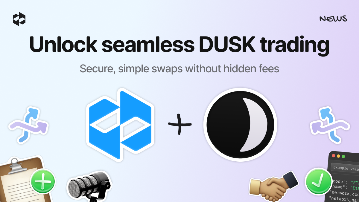DUSK is now available for swaps on LetsExchange | LetsExchange