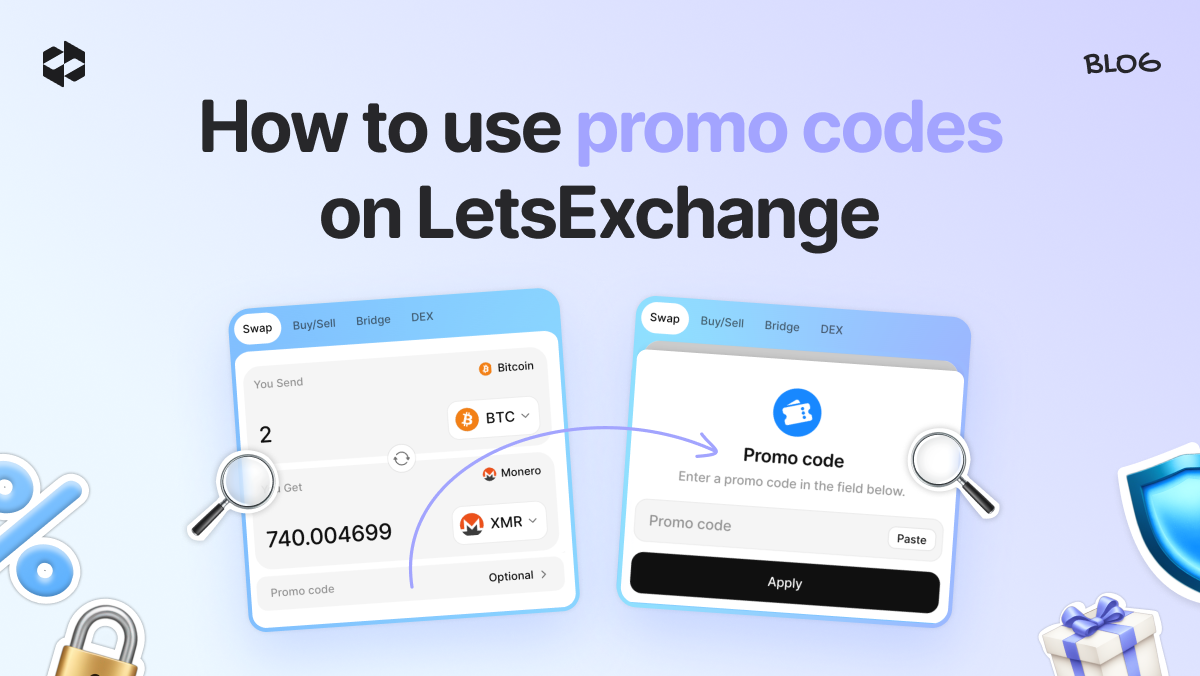 How to use a promo code when swapping crypto on LetsExchange? | LetsExchange blog