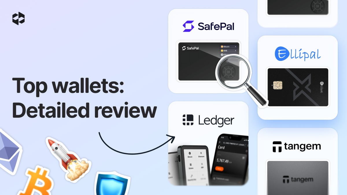Top crypto hardware wallets reviewed | LetsExchange blog