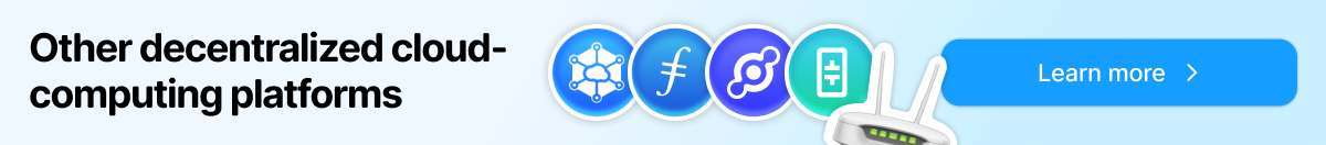 Description of several decentralized, blockchain-based cloud-computing platforms