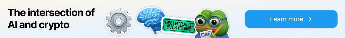 Explanation of how crypto and DeFi are integrating artificial intelligence (AI).