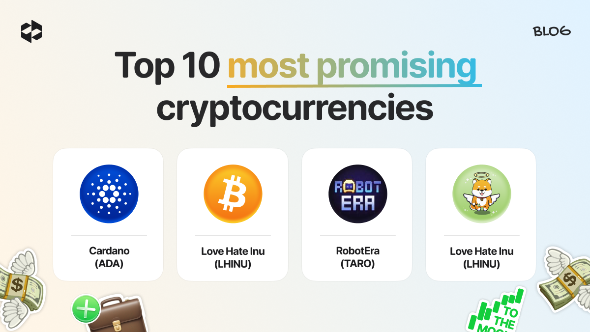 Top 10 Most Promising Cryptocurrencies in 2026 | LetsExchange
