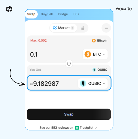 Pick the coin to receive