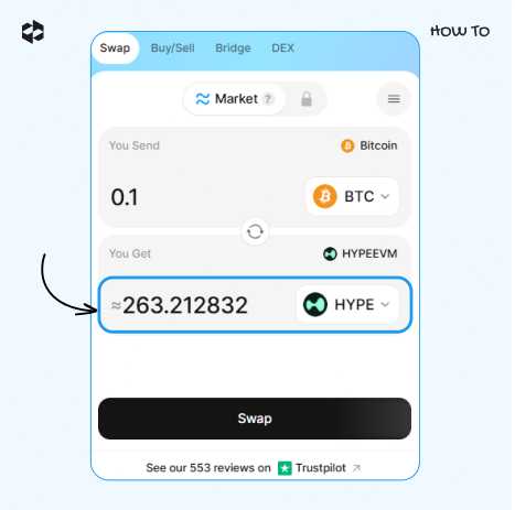 Pick the coin to receive