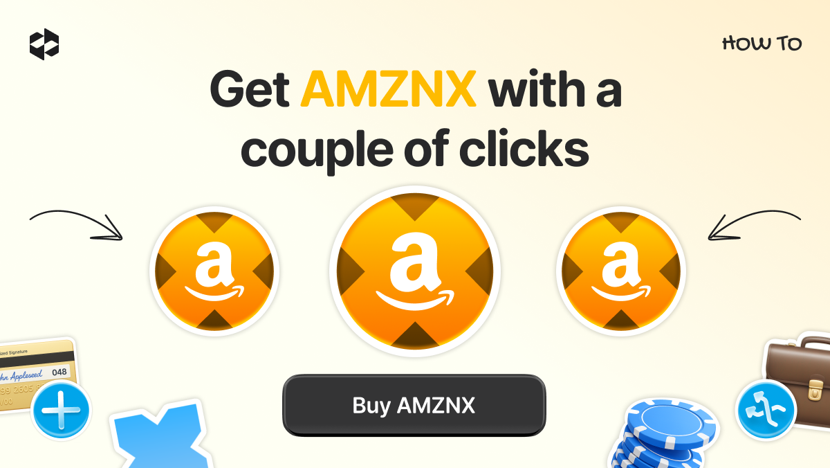 Get AMZNX on LetsExchange with a couple of clicks
