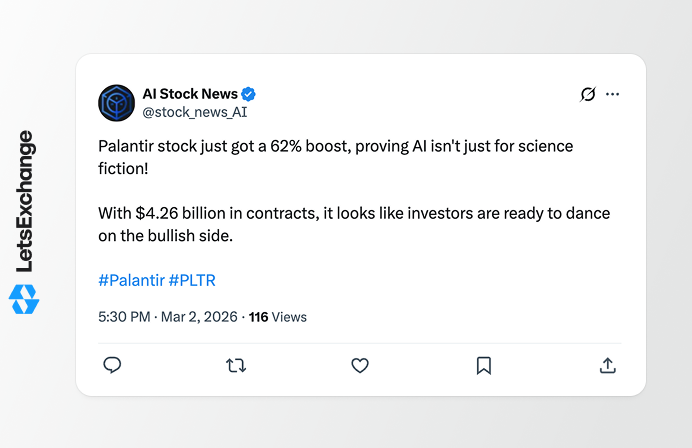 Insight into the current price of the PLTRON token by an influencer on X.