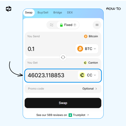Pick the coin to receive
