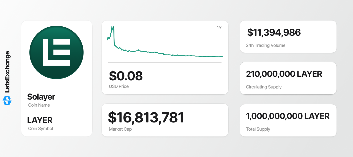 Solayer (LAYER) token overview