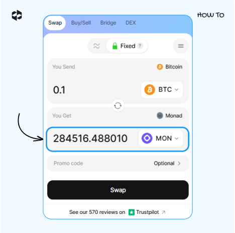 Pick the coin to receive