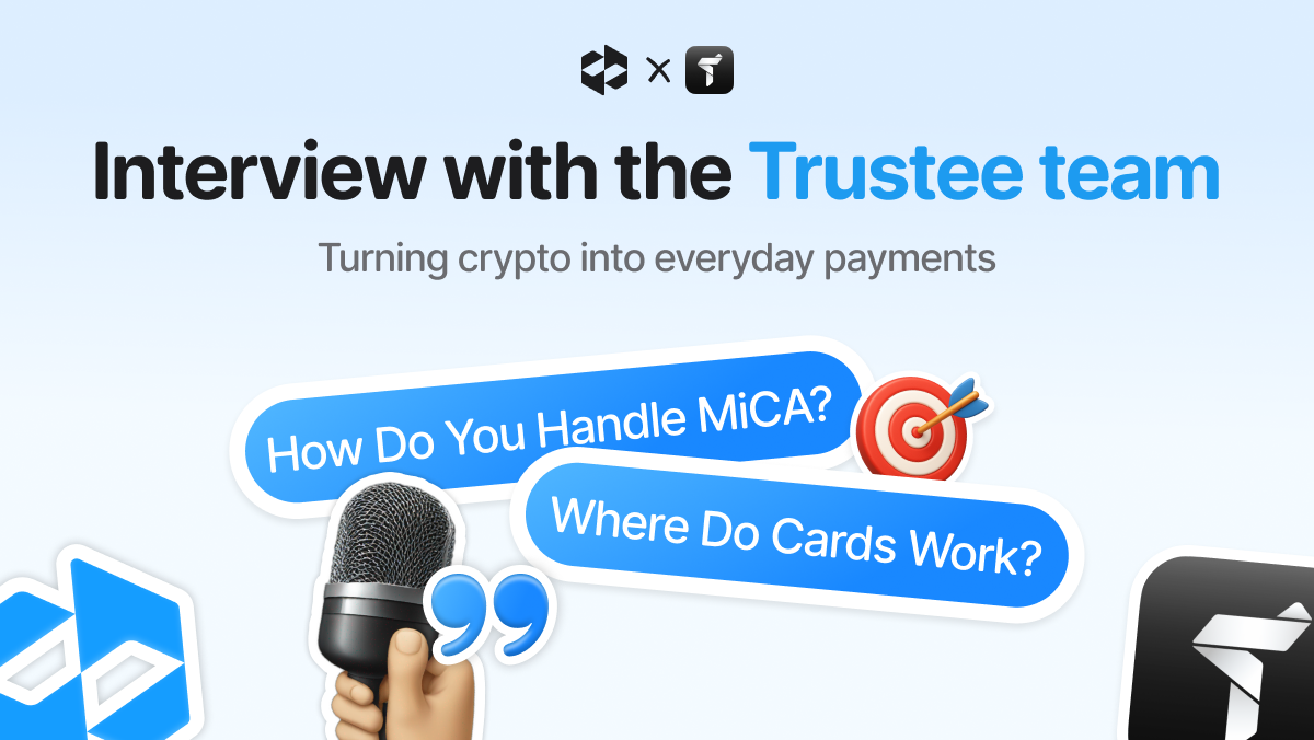 Insight into the Trustee Plus crypto card and the evolution toward crypto payments for daily life
