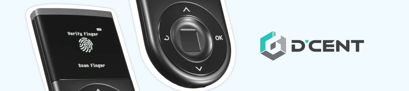 D’CENT Wallet: a secure hardware wallet with biometric authentication