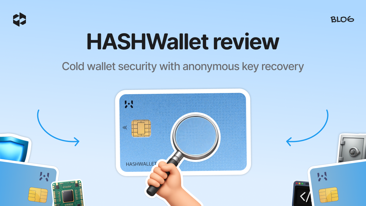 HASHWallet: A new standard in cold wallet security & key recovery | LetsExchange