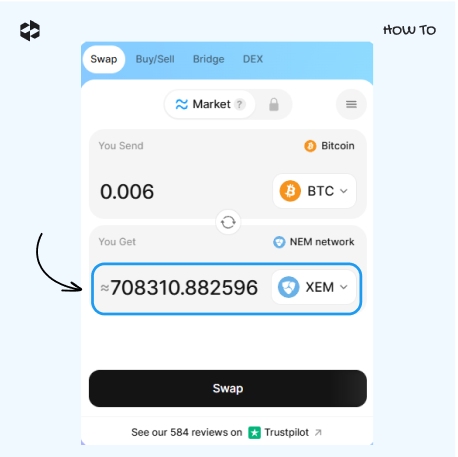 Pick the coin to get