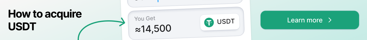 Step-by-step explanation of how to acquire USDT on LetsExchange.