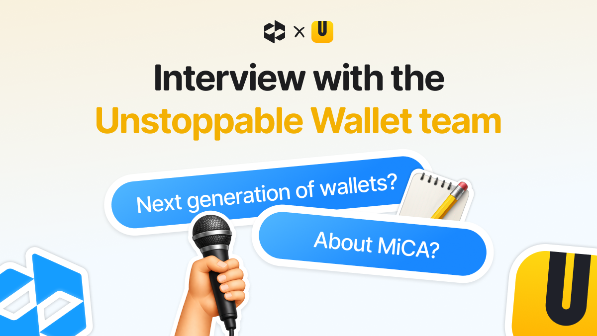 How Unstoppable Wallet is working toward the next generation of self-custody crypto wallets.