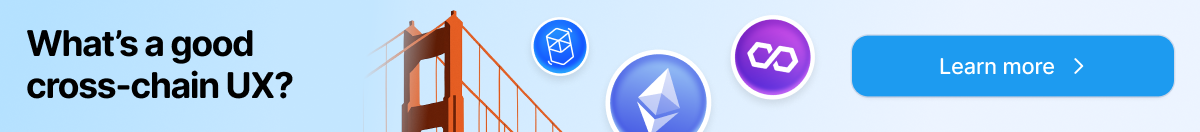 How improving cross-chain UX helps solve crypto’s usability problem.