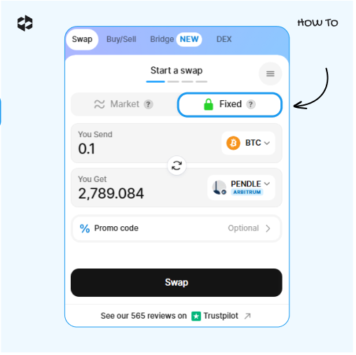 A fixed rate means an opportunity to use a promo code