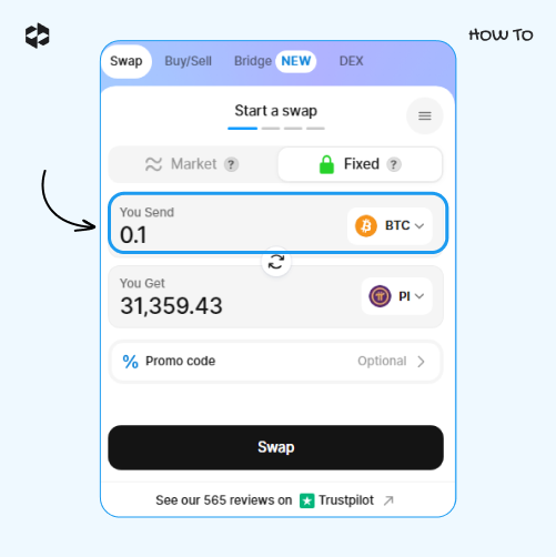 Send the coin