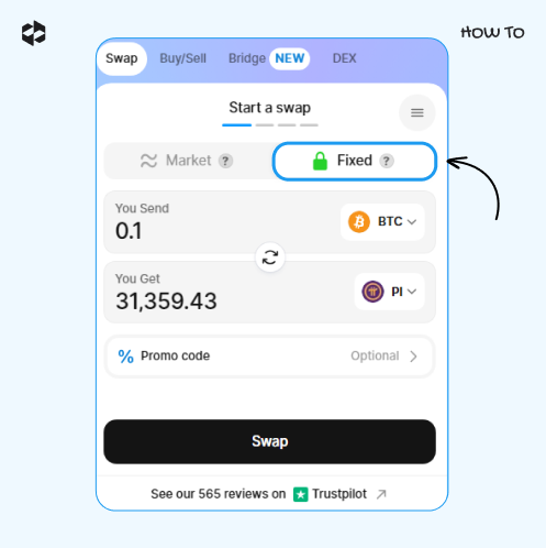 A fixed rate means an opportunity to use a promo code