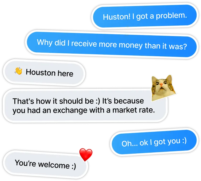 Swap Bitcoin, Ethereum, all the most popular altcoins, and thousands of other crypto assets instantly. - 1